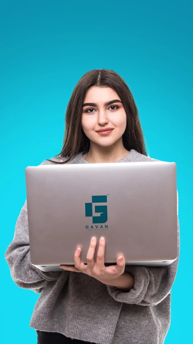 واجهة منتج من جافان تك معروضة على حاسوب محمول